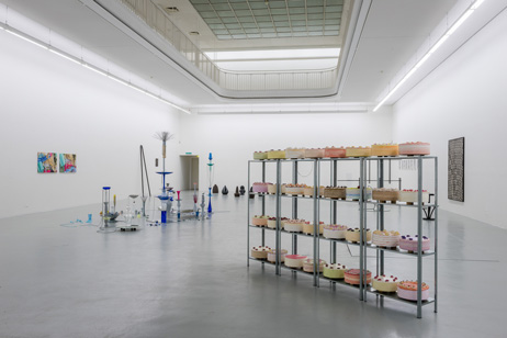 Regionale 16, The Given and the Made, Installations view Kunstverein Freiburg, 2015, Photo: Marc Doradzillo