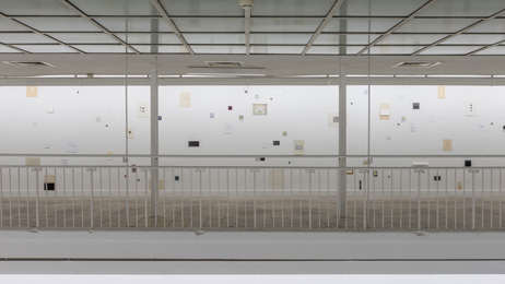 Andreas Frick, Continuum IV, 2016, Installationsansicht Kunstverein Freiburg, 2016, Foto: Marc Doradzillo