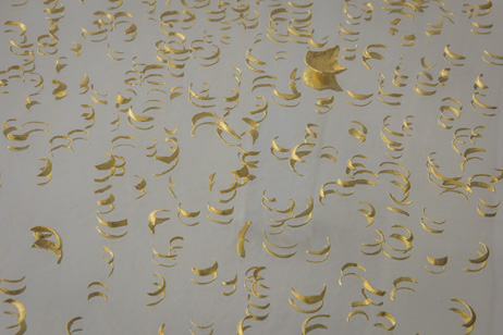 Letizia Romanini, GEBEINE, 2015, Installationsansicht Kunstverein Freiburg, 2016, Foto: Marc Doradzillo